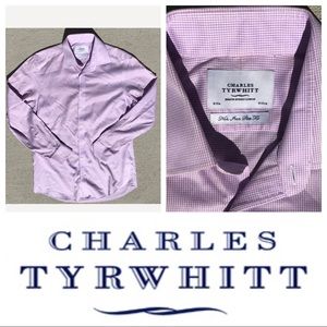 Charles Tyrwhitt Purple Slim Fit Dress Shirt